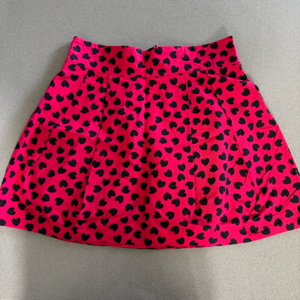 H&M Heart Patterned Skirt